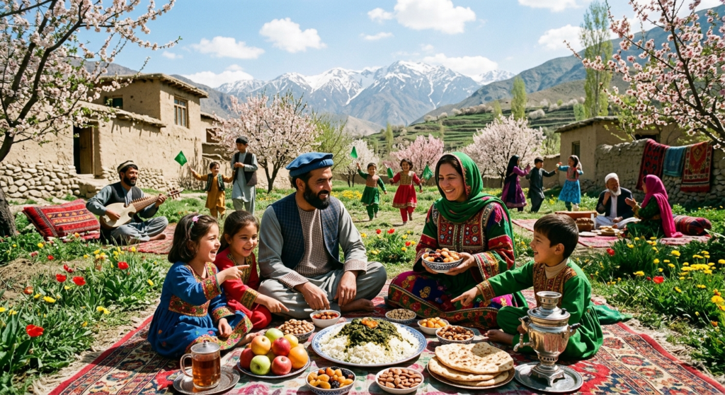 fête de nawroz en afghanistan